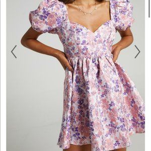 Showpo Nicolette Dress in Multi Floral